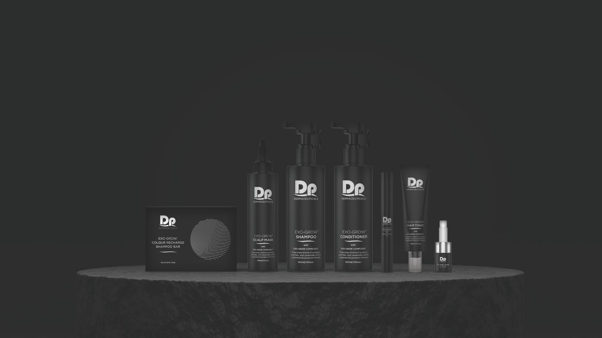 Exo Grow product range for hair loss treatment, Nelson NZ